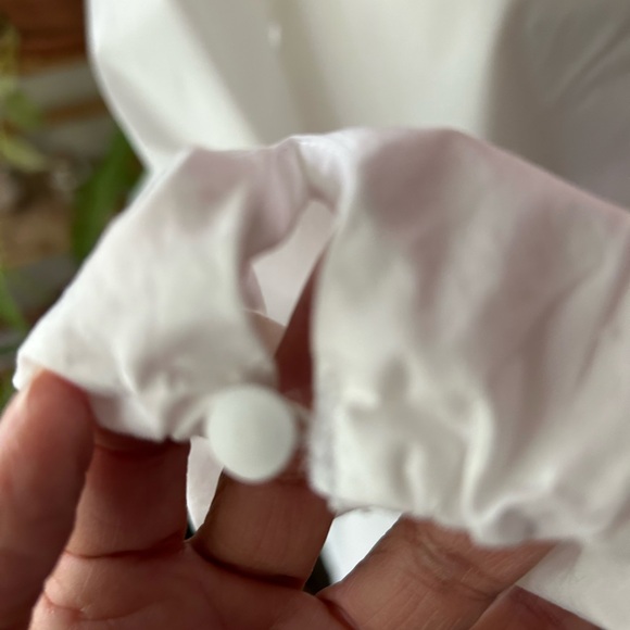 White long sleeves Zara shirt! Size M - Picture 5 of 12